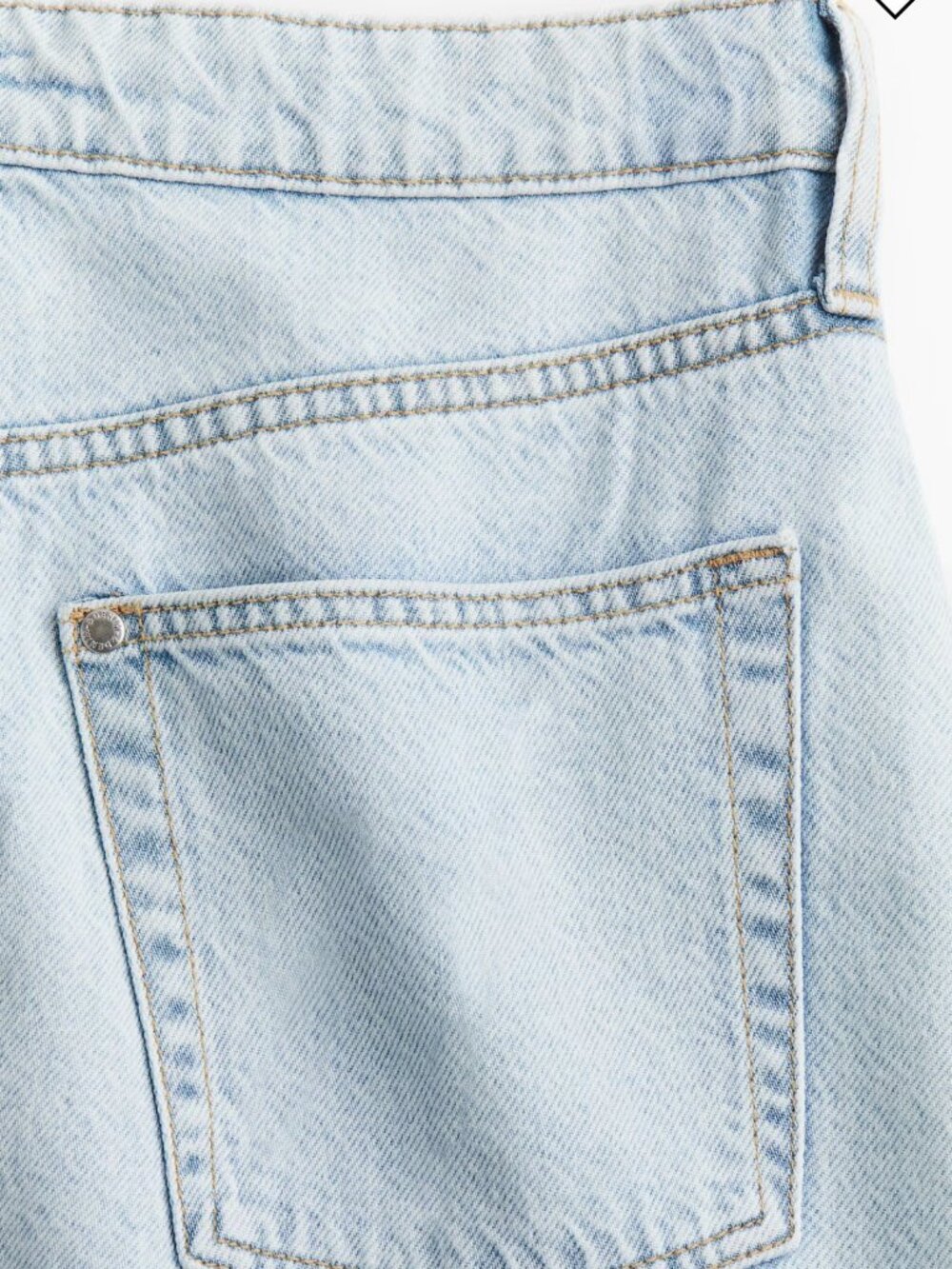 H&M Feather Soft Denim Skirt - Picture 2 of 10